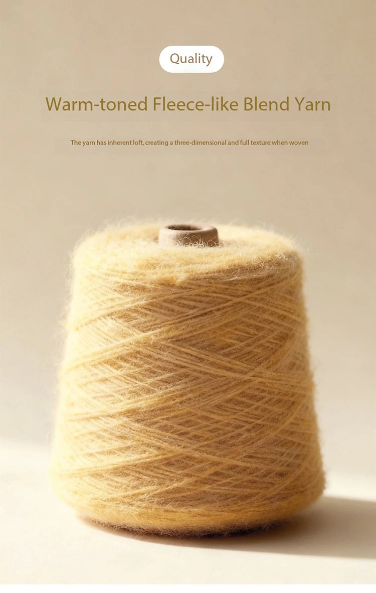 MISHOW Yellow Knitted Sweater for Women 2025 Winter New Long Sleeves Cable Plush Hem Stitching Casual Sweater Luxury MXE88Z2674