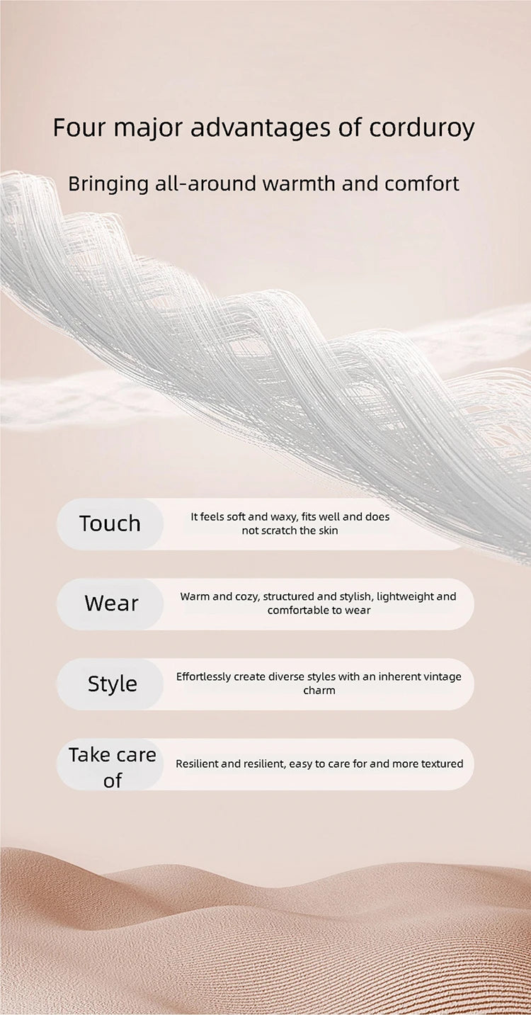 MISHOW Brown Corduroy Shirt Women 2025 Retro Long Sleeves Raw Edge Pocket Loose Casual Shirt Autumn Women's Tops MXE47C2419