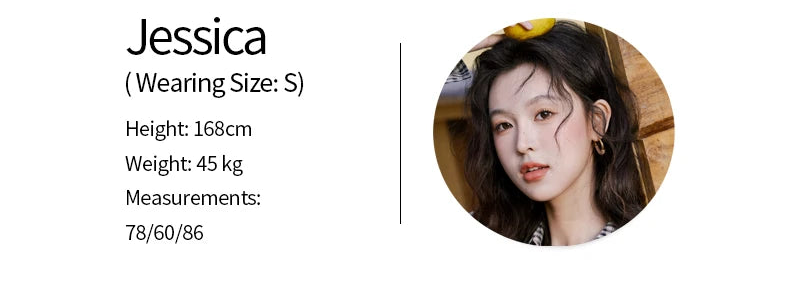 Mishow Plaid Splicing Fake Two-Piece Top MXE13Z1108