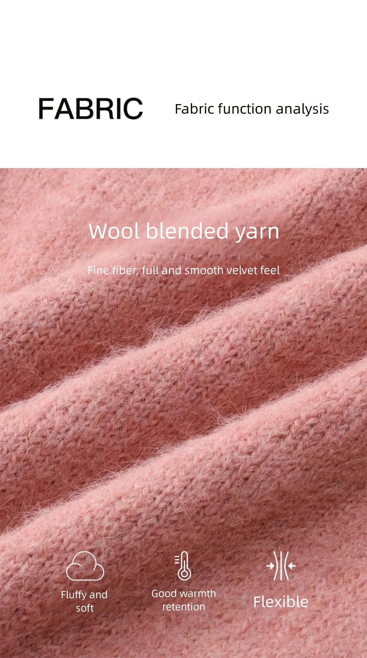 MISHOW Women's Raspberry Pink Wool Blend Sweater 2025 Winter French Floral Pom-Pom Embroidered V-Neck Knitted Top MXE86Z2740