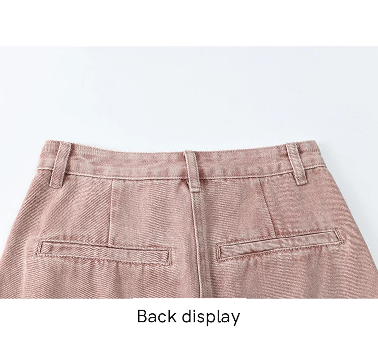 MISHOW Casual Spring Summer Skirt Women New 2025 Solid High Waist Slim Denim Skirts Female Fashion Straight Clothing MXD44B0506