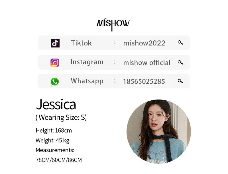 MISHOW Women's Gray Woolen Blend Wide-Leg Pants Winter High Waist Draped Straight Thick Back Elastic Waist Trousers MXE93K1143