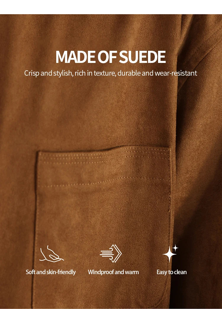 MISHOW Autumn Women's Jacket Retro Turn Down Collar Short Jacket Dropped Patch Pocket Casual Outerwear with Pendant MXE45C2413