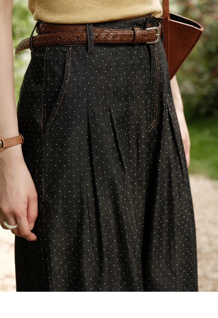 MISHOW Women's Round Neck Knit T-shirt Summer 2025 Fashion Ear Edge Short Top Casual Short Sleeve Tee Female Clothing MXE32Z1233