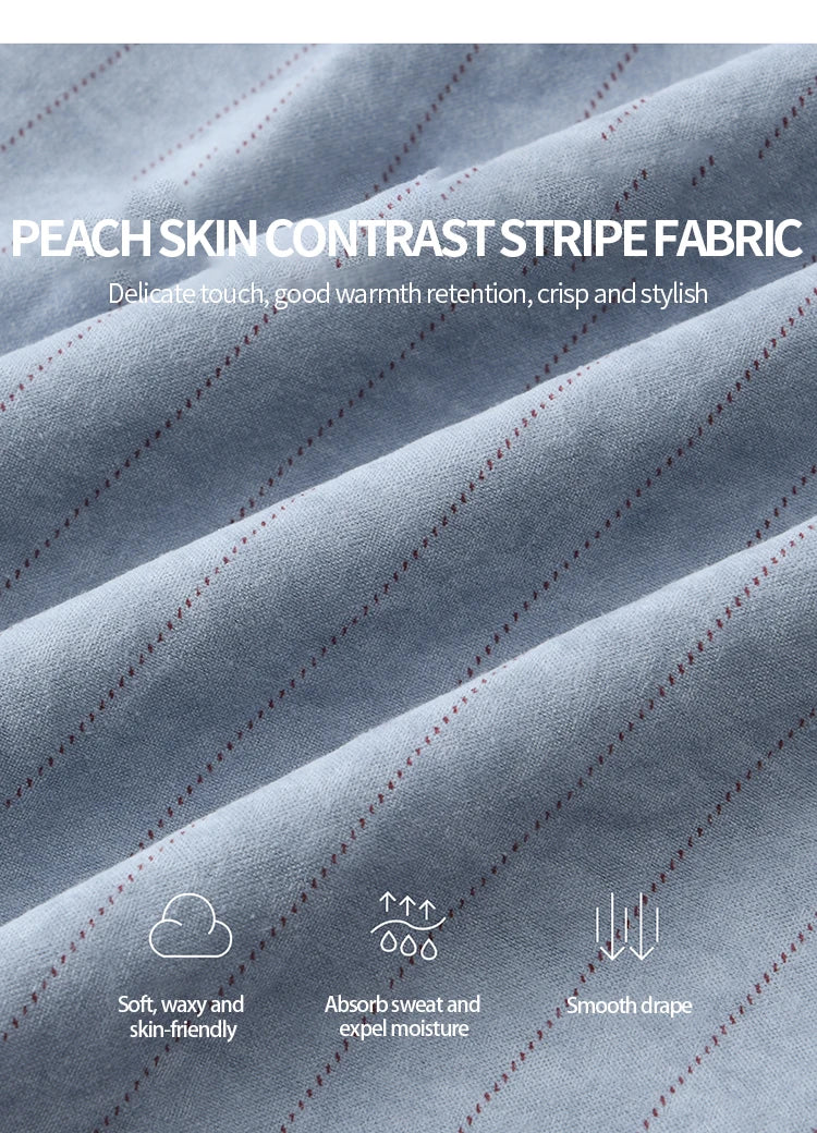 MISHOW Striped Shirt for Women Autumn 2025 Blue Red Splicing Contrasting Color Shirts Laple Loose Retro Commute Top MXE46C2405