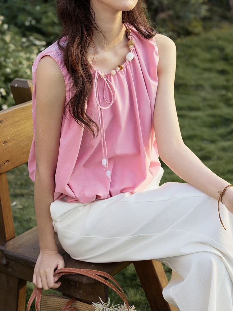 MISHOW Office Lady Summer Women 2025 New Solid High Waist Long Wide Leg All-match Pants Woman Fashion Loose Trousers MXE32K0913