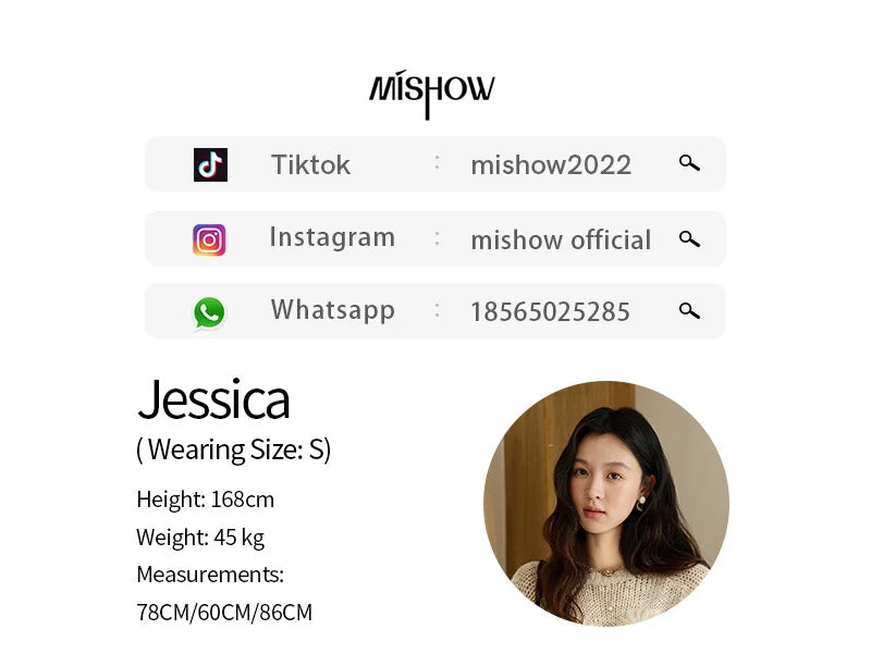 MISHOW Women's Hook Flower Wool Knitted Sweaters Autumn Apricot Wool Blend Loose Lazy Style Top Retro O-neck Sweaters MXE47Z2577