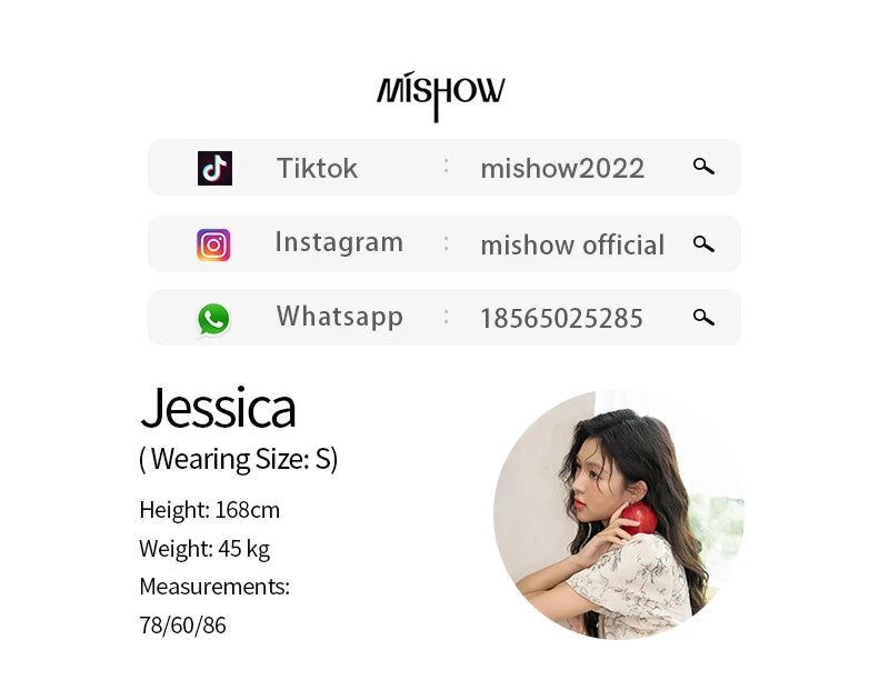 MISHOW Women's Print Chiffon Dresses 2025 Summer New Floral Short Sleeve Mid-length A-line Lace-up French Lady Dress MXD27L1841