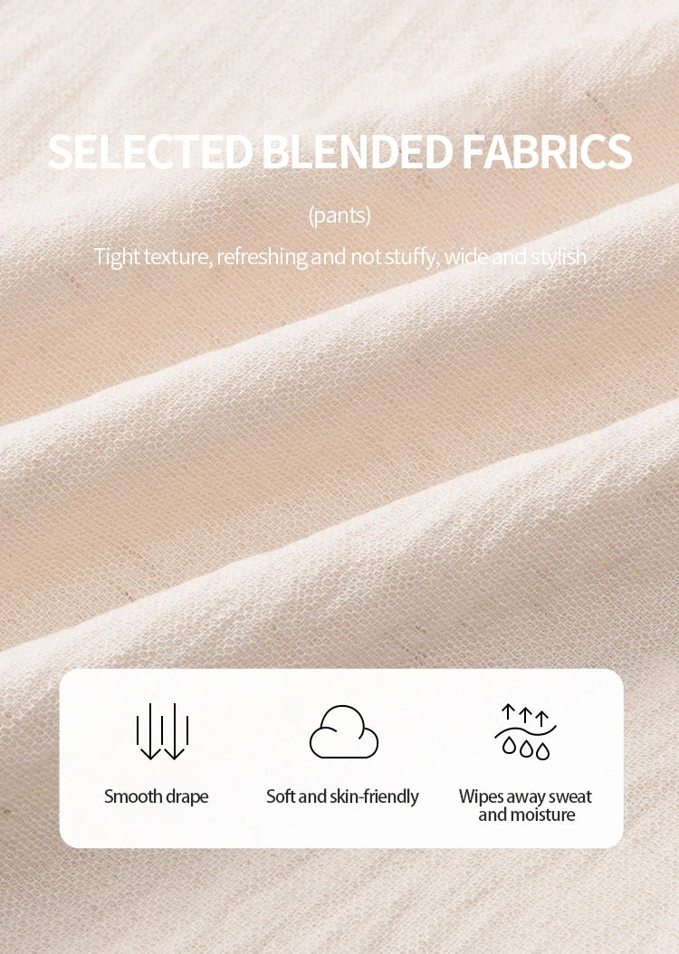 MISHOW Women's Two-Piece Set Fashion Polka Dot One Shoulder Puff Sleeve Blouse Summer 2025 Casual Wide Leg Pants Set MXE38T0683