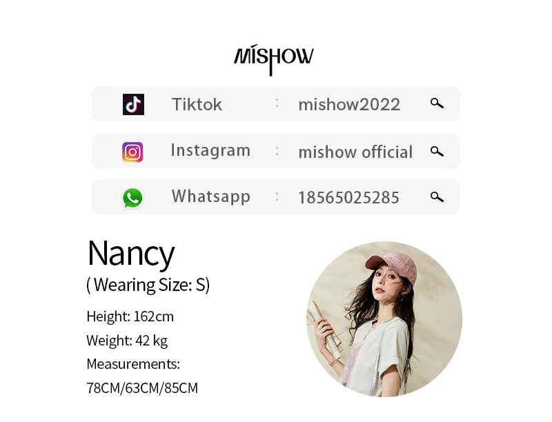 MISHOW Elastic Waist Sweatpants for Women Spring 2025 Versatile Solid Sports Pants Straight Leg Long Sickle Pants MXE14K0875