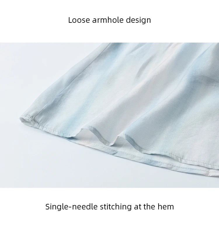 MISHOW Summer Holiday Camisole Dress for Women 2025 New Tie Dye Slim Sleeveless Seaside Long Dresses Female Fashion MXE12L2118