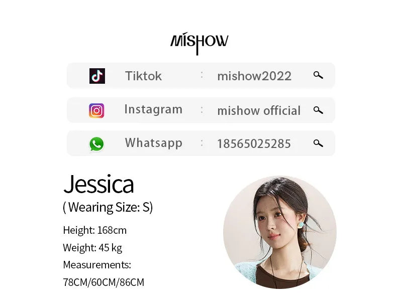 MISHOW Women's Blue Hollow Out Knit Cardigan 2026 Spring V Neck Wool Blend Tops Single Breasted Casual Thin Sweater MXF13Z2975