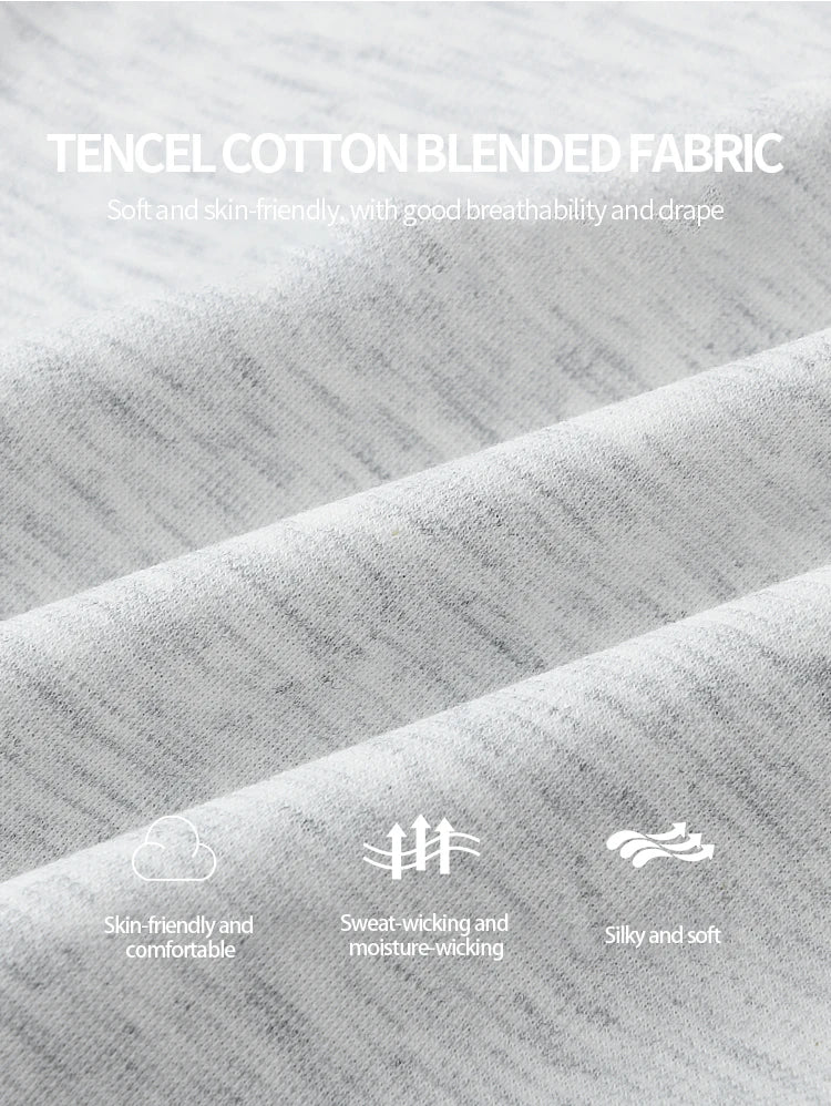 MISHOW Light Grey High Waist Pants Women 2025 Summer Casual Straight Elastic Waist Wide Leg Pants Women's Clothing MXE31K0901