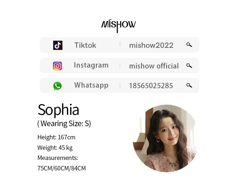 MISHOW Colorful Dot Wool Knitted Cardigan 2025 Autumn Hem Cuffs Shell Embroidery Tops Hollow Argyle Pattern Sweater MXE44Z1364