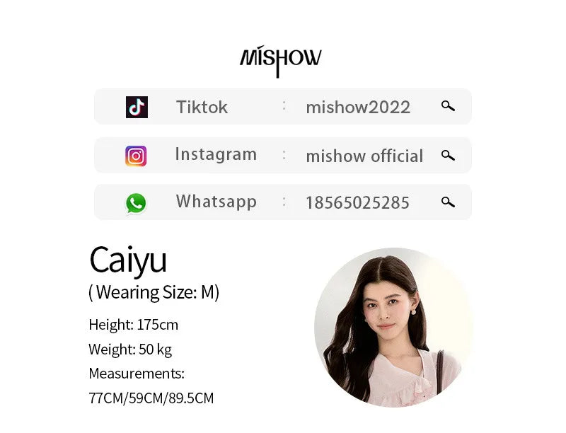 MISHOW Women's Pink Elegant Blouse 2026 Spring Asymmetrical Ruffled Collar Button Shirts Puff Sleeve Casual Loose Top MXF11X2520