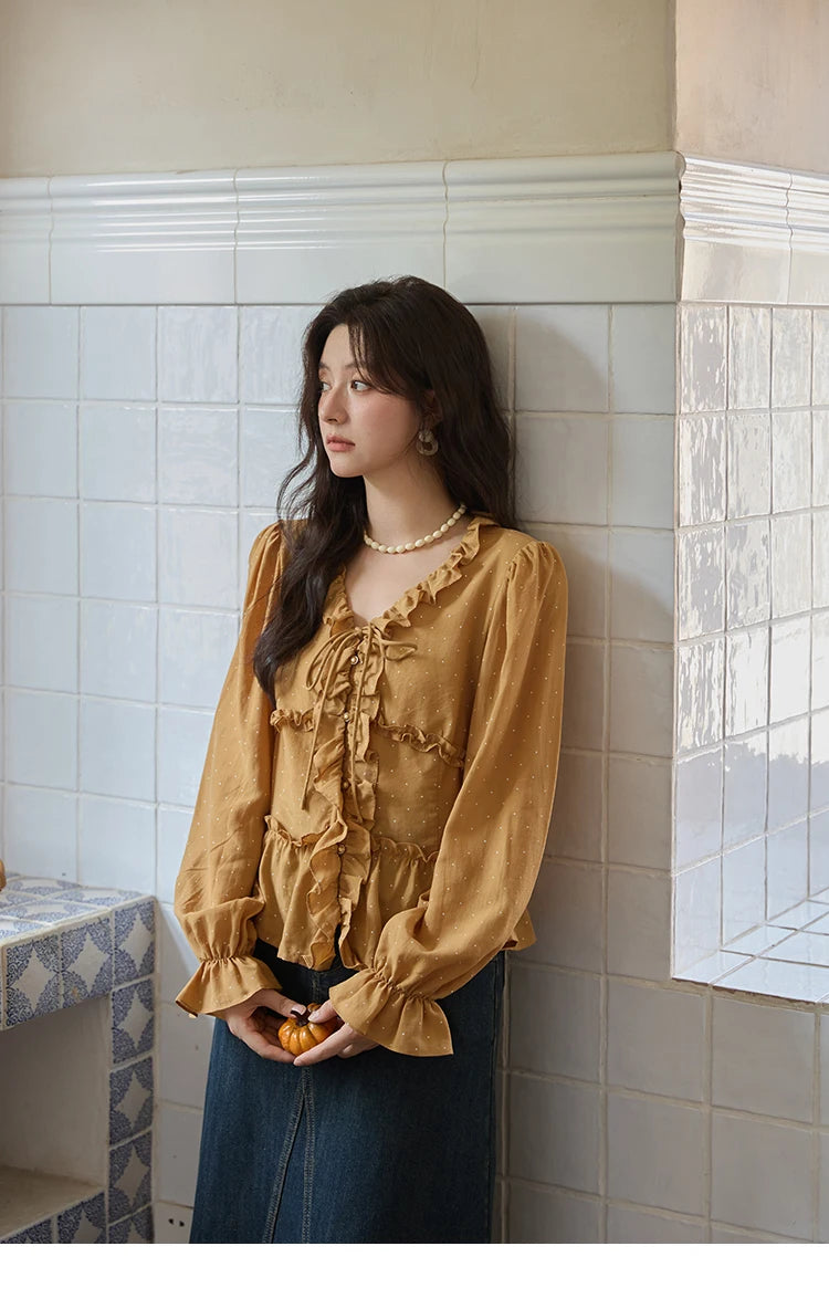 MISHOW High Waist Slim Denim Skirt for Women Autumn 2025 Fashion Pocket Skirt Rear Hem Split Casual Skirt Office Lady MXE41B2379