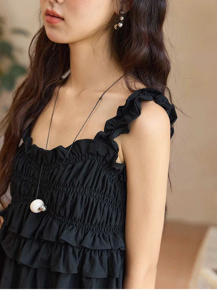 MISHOW Women Basic Camisoles 2025 Summer New Fashion Sleeveless Ladies Tank Top Edible Tree Fungus Design Casual Top MXE36D1184