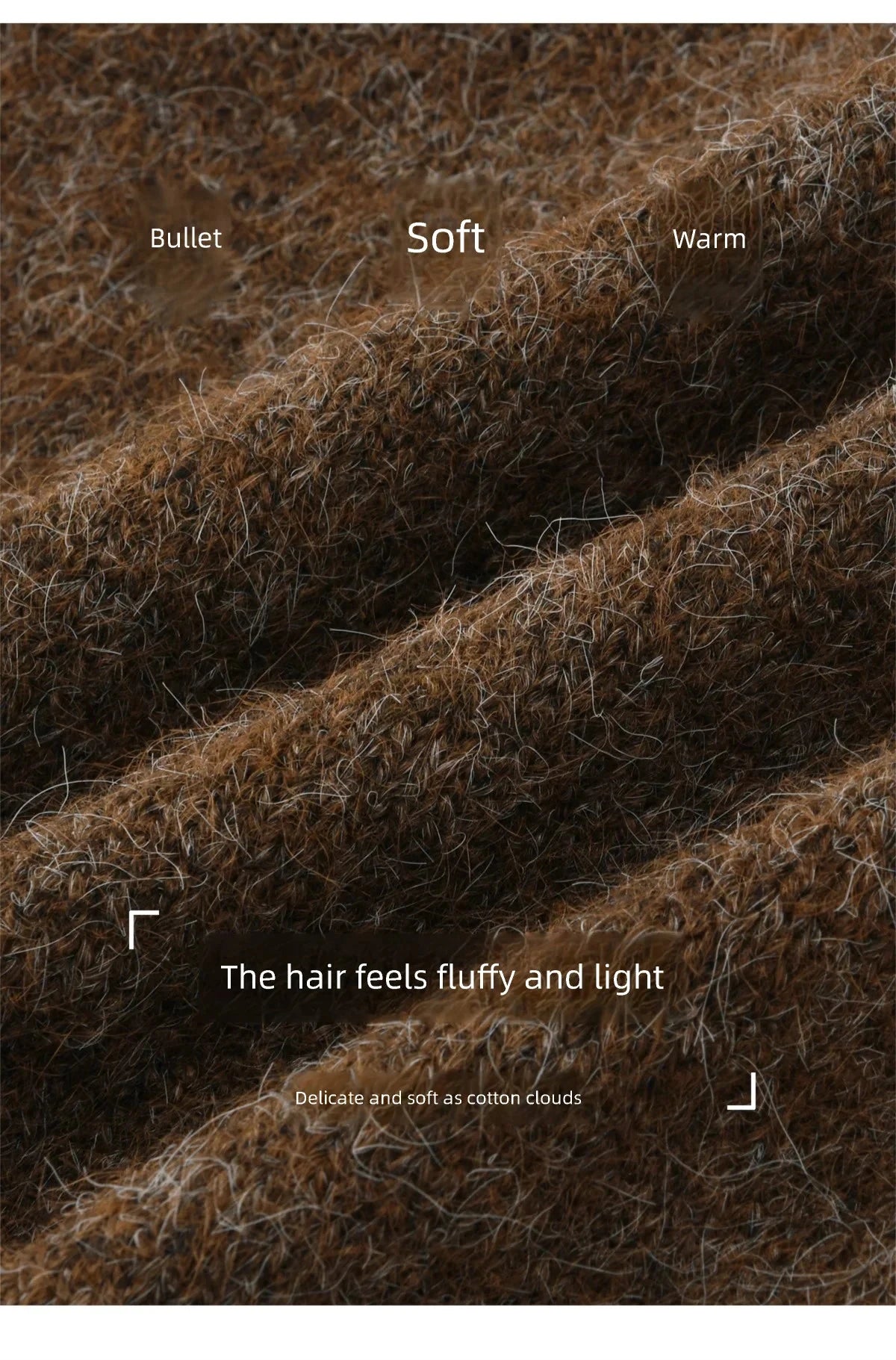 MISHOW Women's Brown Knitted Sweater 2025 Autumn Winter Cat Pattern Jacquard Crew Neck Sweaters Loose Pullover Tops MXE94Z2991