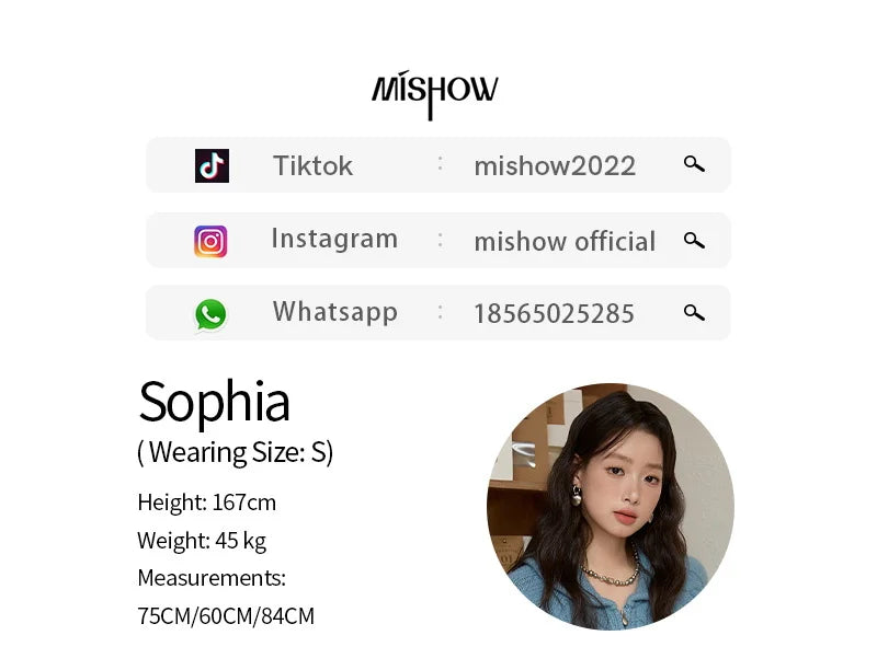 MISHOW Zipper Knit Cardigan Women 2025 Winter Yellow Turn-down Collar Loose Thick Sweater Luxury Comfort Casual Top MXE49Z2619