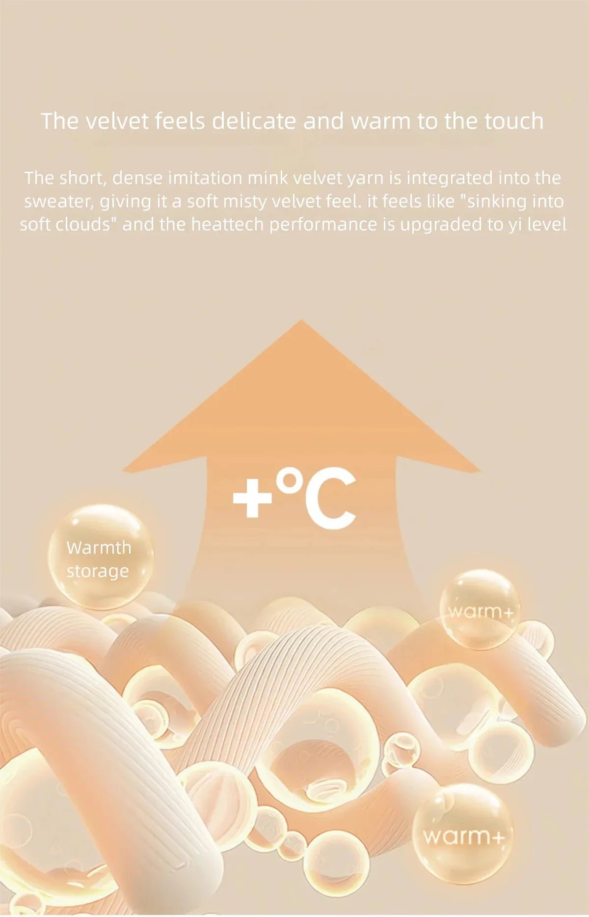 MISHOW Women's French Striped Gradient Sweater 2025 Winter Faux Mink Fleece Sweater Thick Casual Warm Knitted Top MXE94Z2891