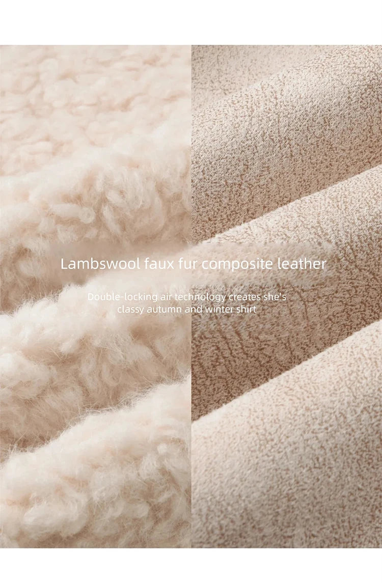 MISHOW Women's Winter Coat 2025 French Style Round Neck Long Sleeve Jacket Loose Commute Toggle Button Warm Outerwear MXE87W0988