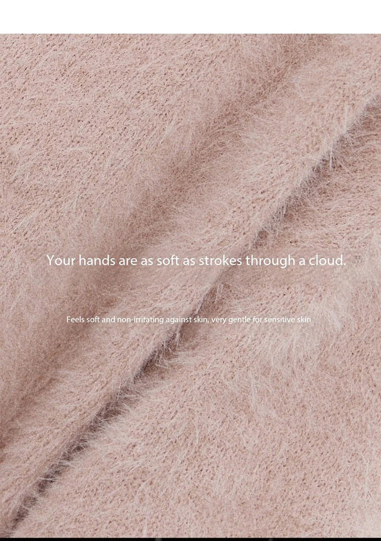 MISHOW Long Sleeve Sweaters 2025 Winter Elegant Loose Handmade Crochet Bowknot Sweater Women's Casual Knitted Top MXE87Z2679