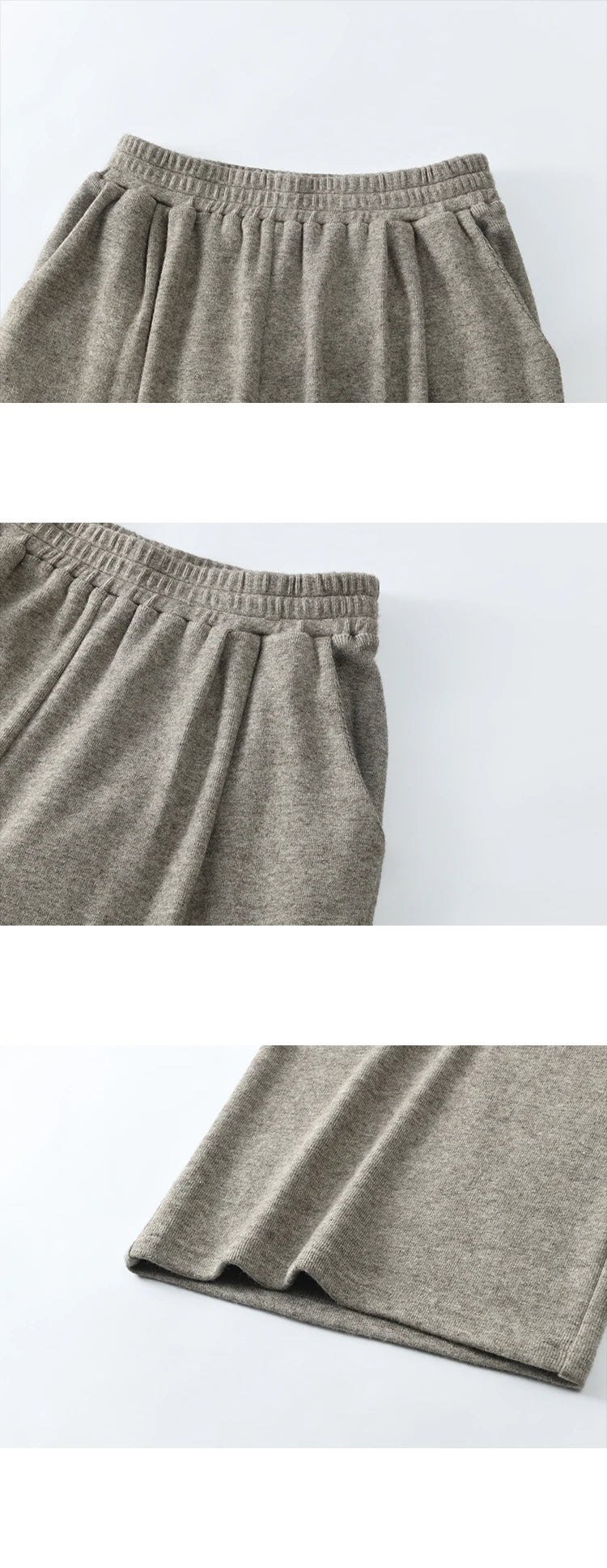 MISHOW Women's Sweatshirt Wide Leg Pants Separately 2025 Fall Winter Lace Splicing Hooded Casual Elastic Waist Pants MXD34V0098