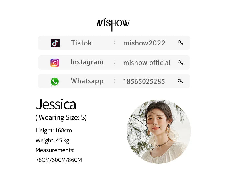 MISHOW Embroidered French Shirt Women Summer 2025 Short Sleeve Round Neck Solid Blouses Female Fashion New Tops Lady MXE33X1744