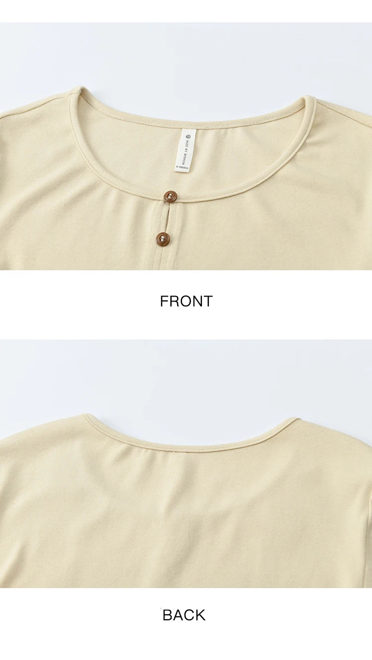 MISHOW Woman Sweaters 2025 Autumn Winter Apricot Brushed Knitted Bottoming Pullovers Pleated Design Casual Loose Top MXE48Z2517