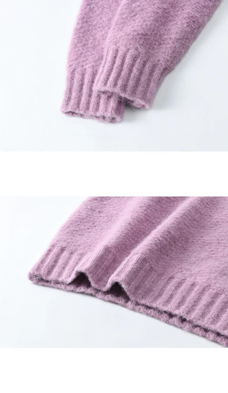 MISHOW Knitted Sweater Daily Leisure Versatile Pullovers Match Bag Oversized Sweater Women Soft Warm Office Lady MXD57Z1083