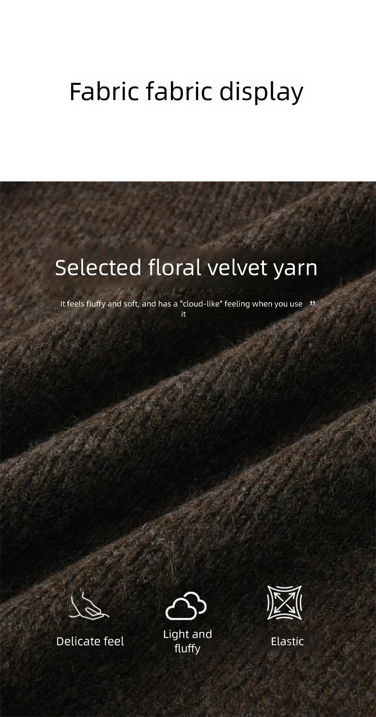 MISHOW Women's Retro Knitted Two-Piece Set 2025 Winter Coffee Ruffle Boat Neck Top A-Line Elastic Waist Skirt Outfit MXE93T1455