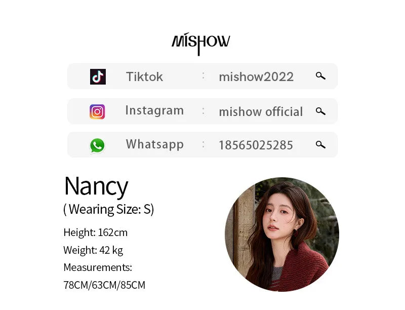 MISHOW Winter Women Knitwear Warm Pullover Sweater Casual Loose Top Knitted Long Sleeve Soft Sweaters Excluding Scarf MXE92Z2828