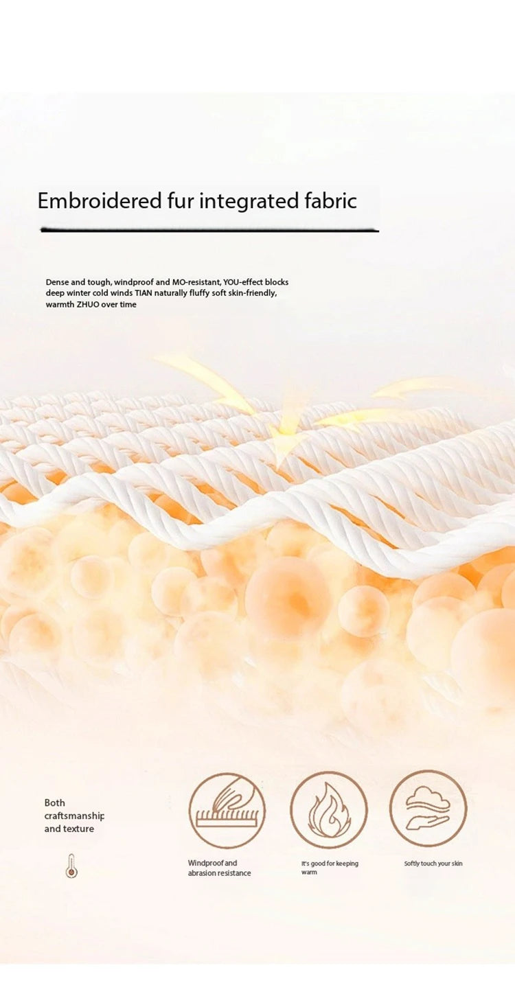 MISHOW Women Brown Jacket 2025 Winter Retro Stand Collar Single-Breasted Windproof Coat Comfortable Long-Sleeve Coat MXE86W0910