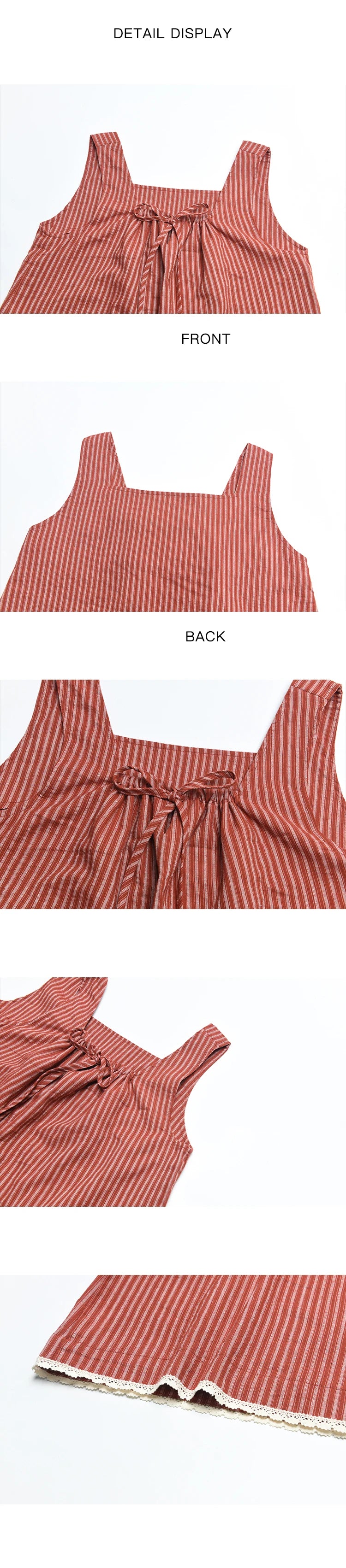 MISHOW French Red Stripe Tank Blouse Elastic Waist Skirt Separately Women 2024 Summer Slim Vacation Strap Waist Skirt MXD30X1631