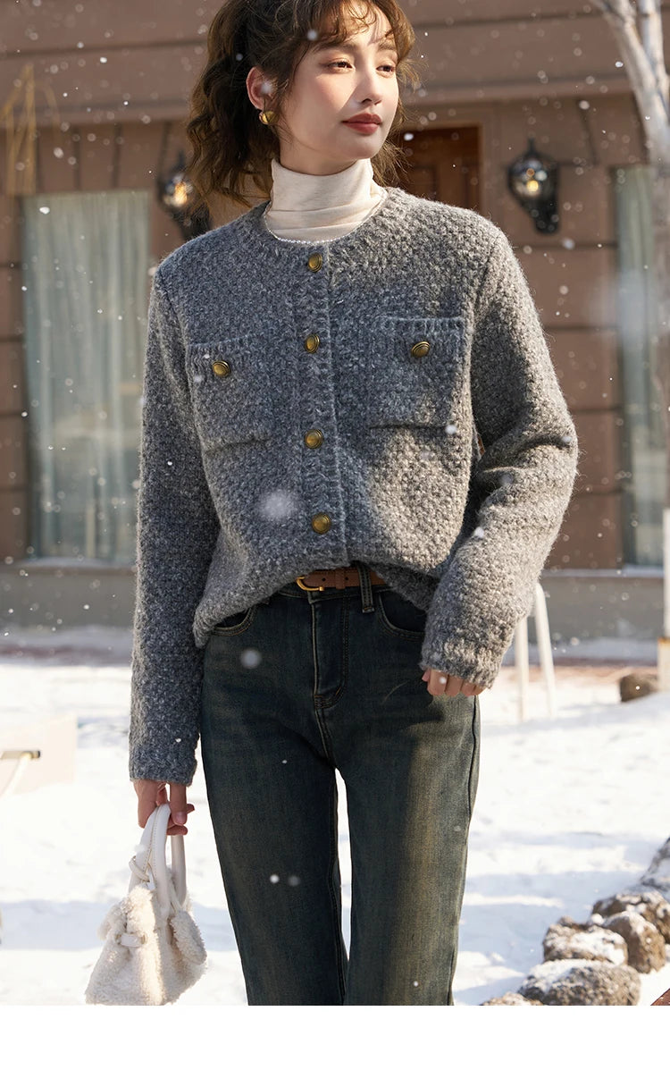 MISHOW Mock Neck Bottoming Shirt Long Sleeve Inner Tops for Women 2023 Autumn Winter New Fashion Warm Slim T-shirt MXC58Z0290