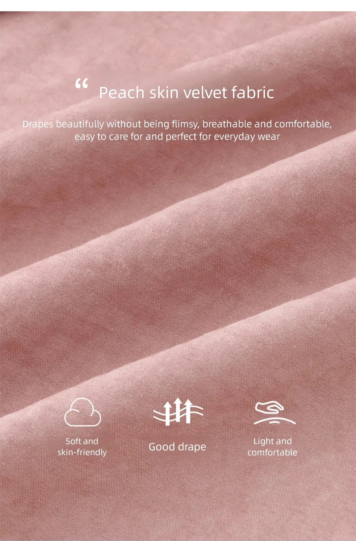 MISHOW Women's Peach Skin Solid Shirt 2026 Spring Ruffled Crew Neck Single-breasted Tops Casual Long Sleeve Shirts MXF11C2431