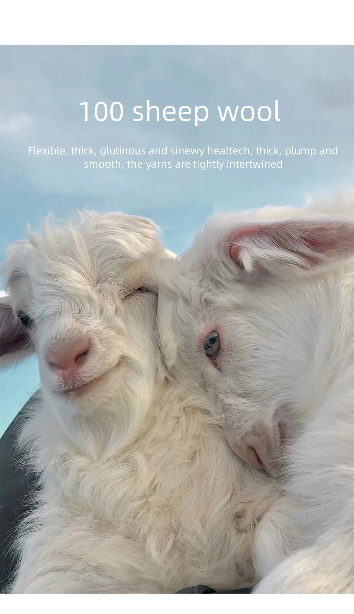 MISHOW 100% Wool Mint Green Double-sided Woolen Coats for Women Winter 2025 Warm Loose Coat with 2-in-1 Scarf Gloves MXE92W1014