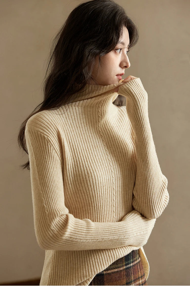 MISHOW Leather Fur Jacket Women Lamb Wool 2024 Winter Women Coat Fashion Soft Cotton Clip Thickened Spliced Jacket MXD56W0538