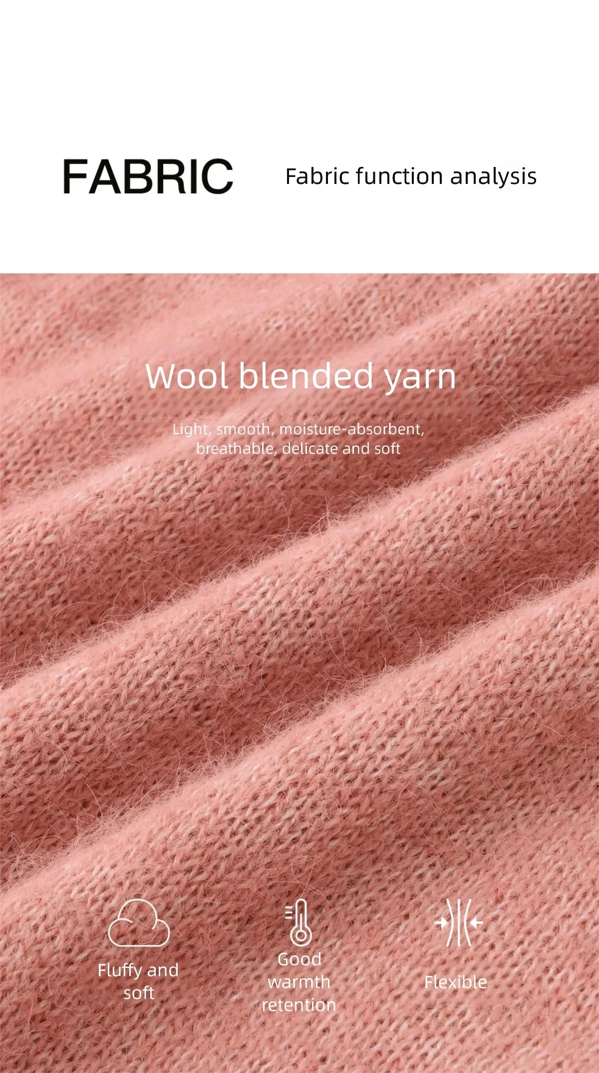 MISHOW Women's Pink Sweater 2025 Winter French Style Round Neck Knit Top Ruffled Hem with Drawstring Belt Pullover MXE90Z2824