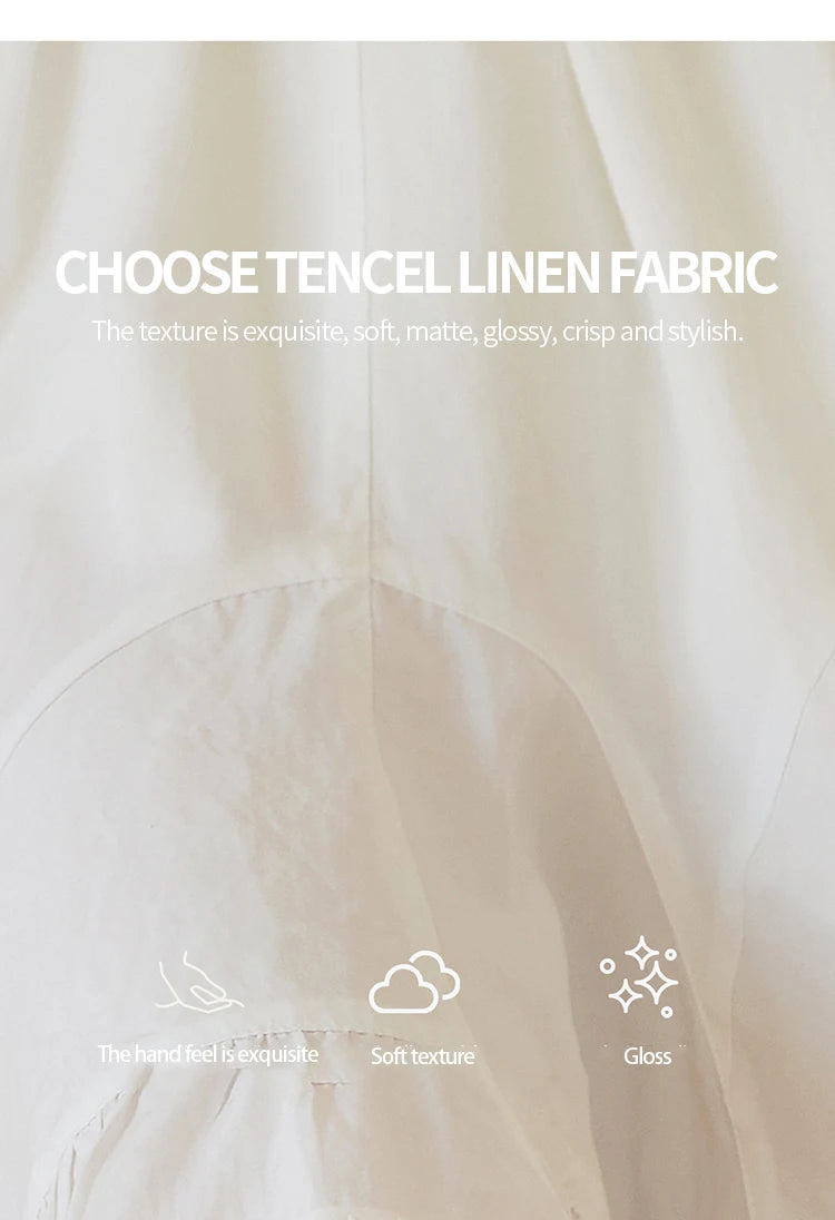 MISHOW Woman White Dress 2025 Autumn French Style O-neck Lace Ruffled Lantern Sleeves Dress Long Sleeves Party Dress MXE46L2519