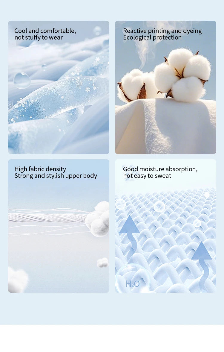 MISHOW Striped Cartoon Pufferfish Printed T-shirt for Women Summer 2025 Slim Shoulders Cotton Tees Short Sleeved Top MXE32T0538