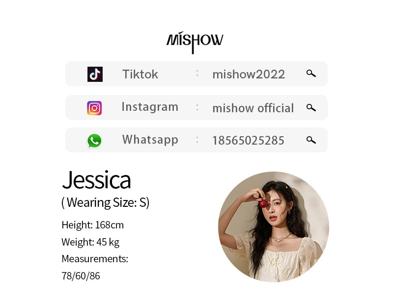 MISHOW Square Neck Vertical Stripe Ruffle Edge Dress 2025 Summer Tea Break French Bubble Sleeve Vacation Long Dresses MXD27L1808