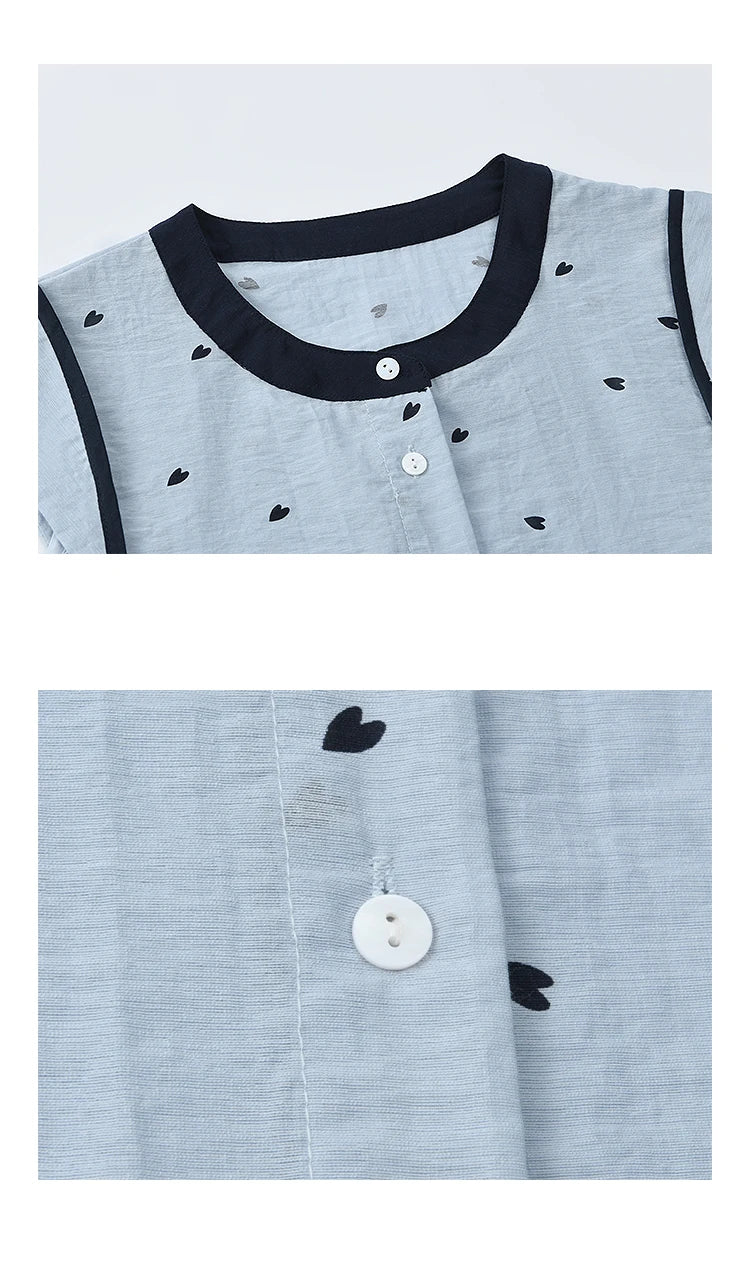 MISHOW Women's 2 Piece Set 2025 Summer Fashion Sleeveless Button Shirt High Waist A-line Shorts Set Ladies Clothing MXE37T0656