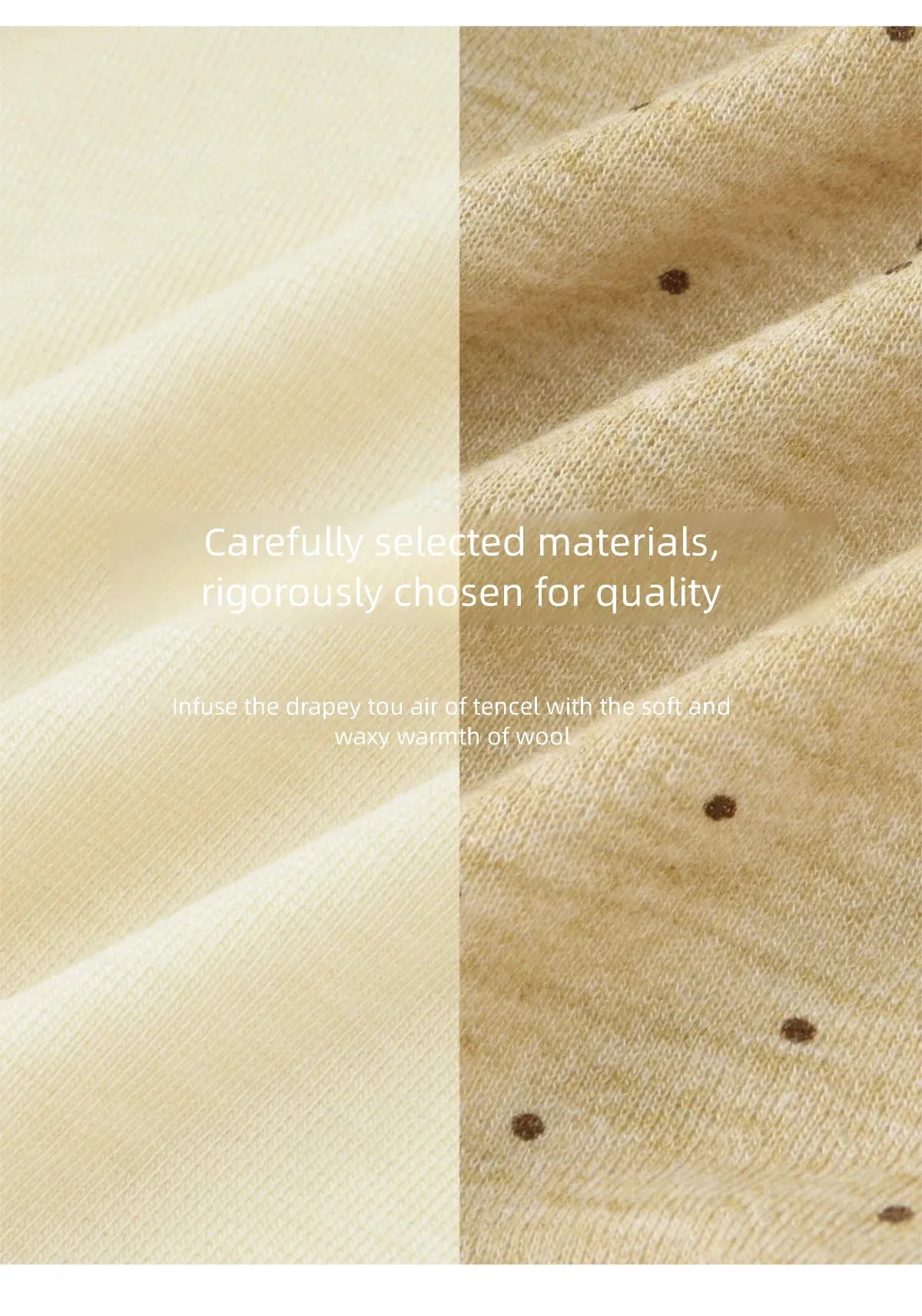 MISHOW Women's Wool Blend Fake Two Piece Draped Neck Knit Top 2026 Spring Wave Point Ribbon Contrast Color Casual Top MXF13Z2977