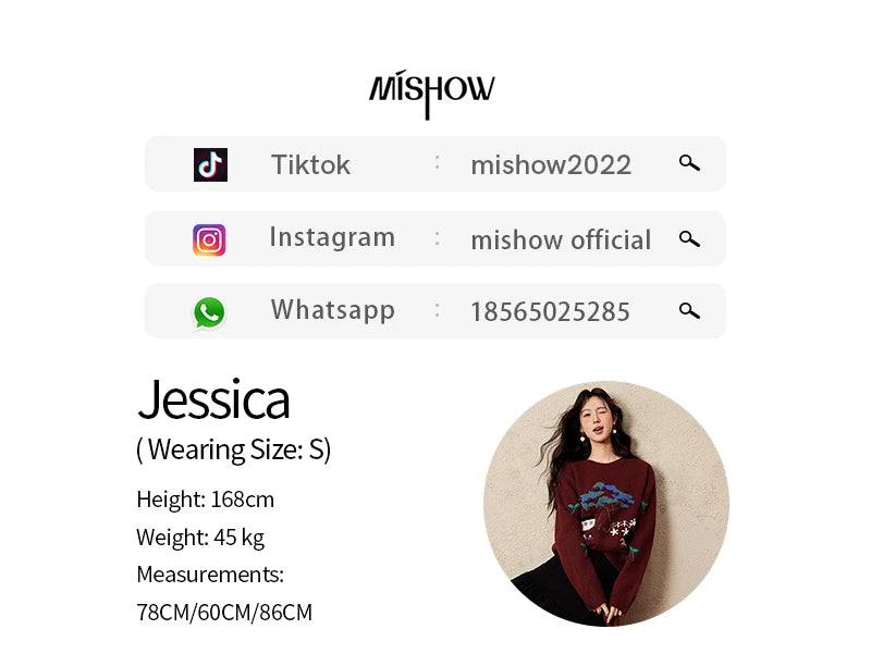 MISHOW Splicing Knitted Skirt For Women 2025 Spring New Korean Lace Loose Elegant Slim Temperament Pleated Long Skirt MXD59B0632