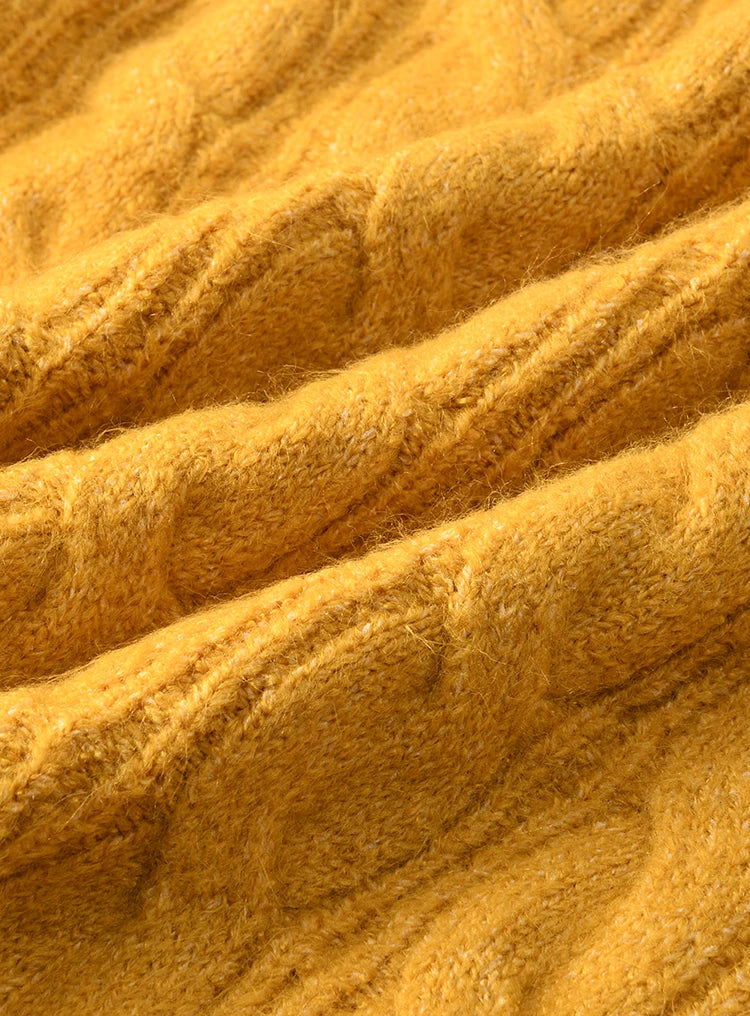 MISHOW Turtleneck Texture Solid Sweater Soft Warm Coat Winter Women Clothes Versatile Temperament Tops Office Lady MXD57Z1090