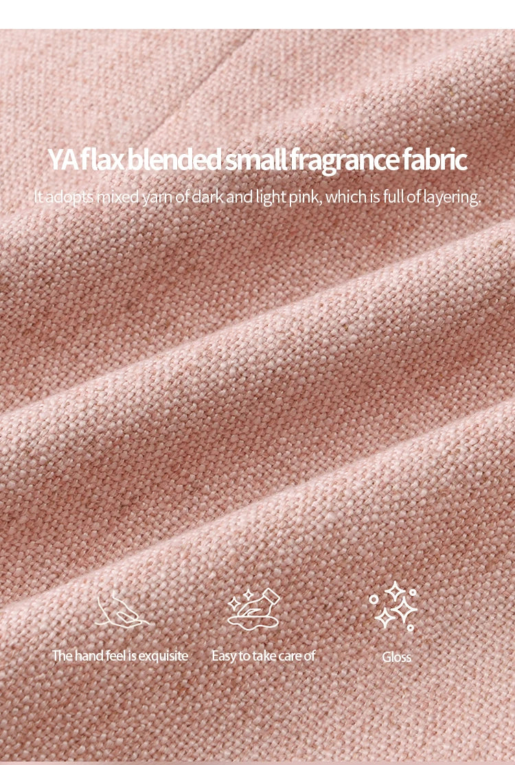 MISHOW  Women's Solid Tweed Jacket 2025 Autumn Vintage Commute Round Neck Long Sleeved Short Jackets Woman Clothes MXE44W0812