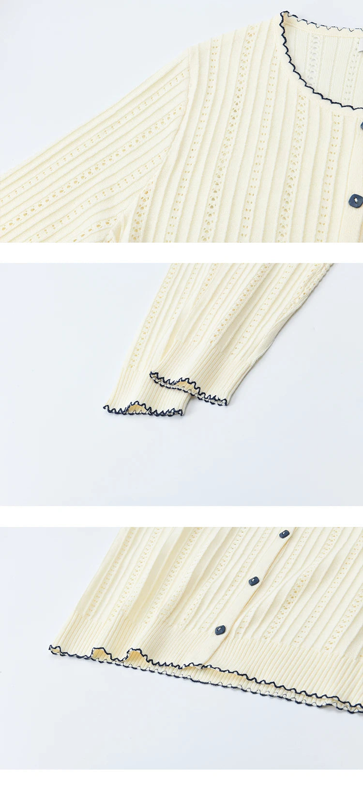 MISHOW Woman Apricot Knit Two-piece Set Wool 2025 Autumn Retro Long Sleeves Cardigan With Camisole Vest Casual Outfit MXE43T0726