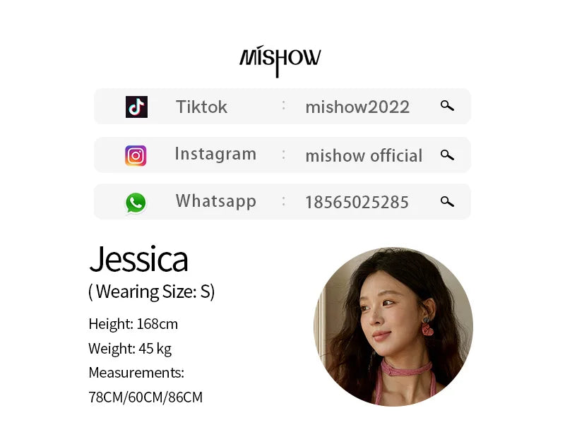 MISHOW Women's Wool Blend Knitted Top 2025 Autumn French Slim Scoop Neck with Draped Tie Soft Solid Pullover Top MXE42Z1322