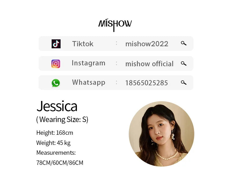 MISHOW Elegant Cardigan Women 2025 Autumn Design Hollow Knit Sweater V-neck Flared Sleeves Loose Casual Sweater MXE47Z2513